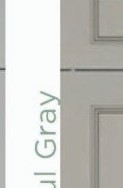Bracing Blue cabinet door color