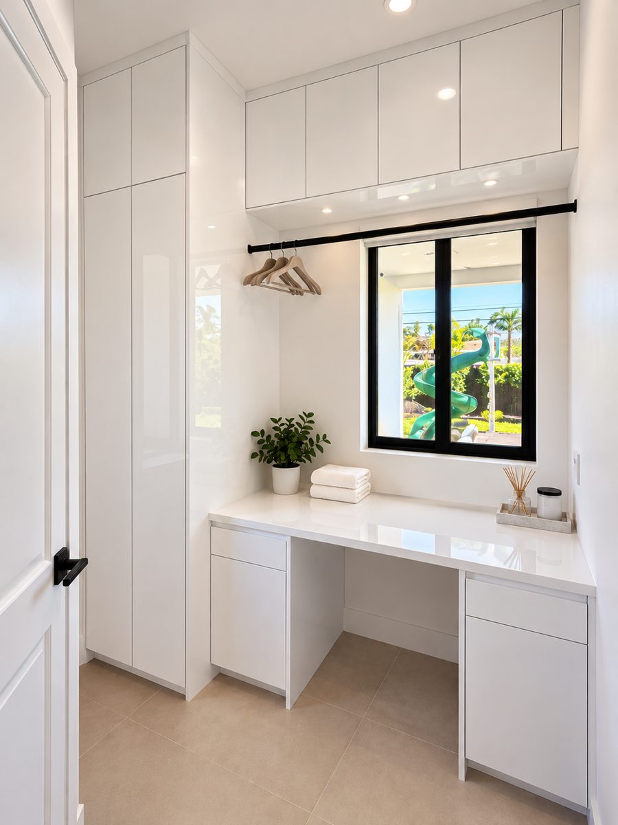Concealed Utility Storage · Concept Edit